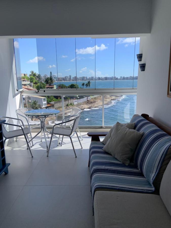 Apartamento Vista Do Mar, Pe Na Areia E Aguas Tranquilas, No Cento De Guarapari Ngoại thất bức ảnh