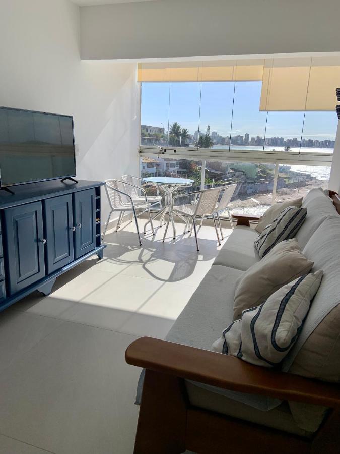 Apartamento Vista Do Mar, Pe Na Areia E Aguas Tranquilas, No Cento De Guarapari Ngoại thất bức ảnh